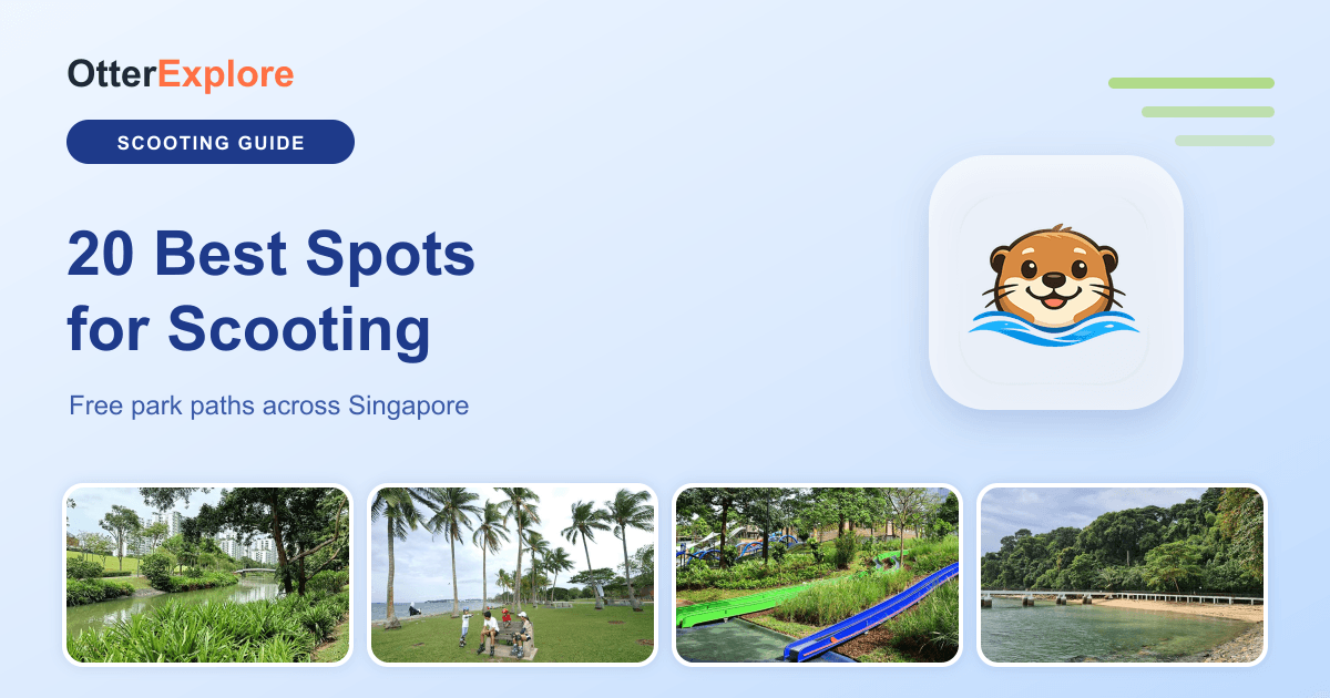 20 Best Spots for Scooting in Singapore with Kids — OtterExplore