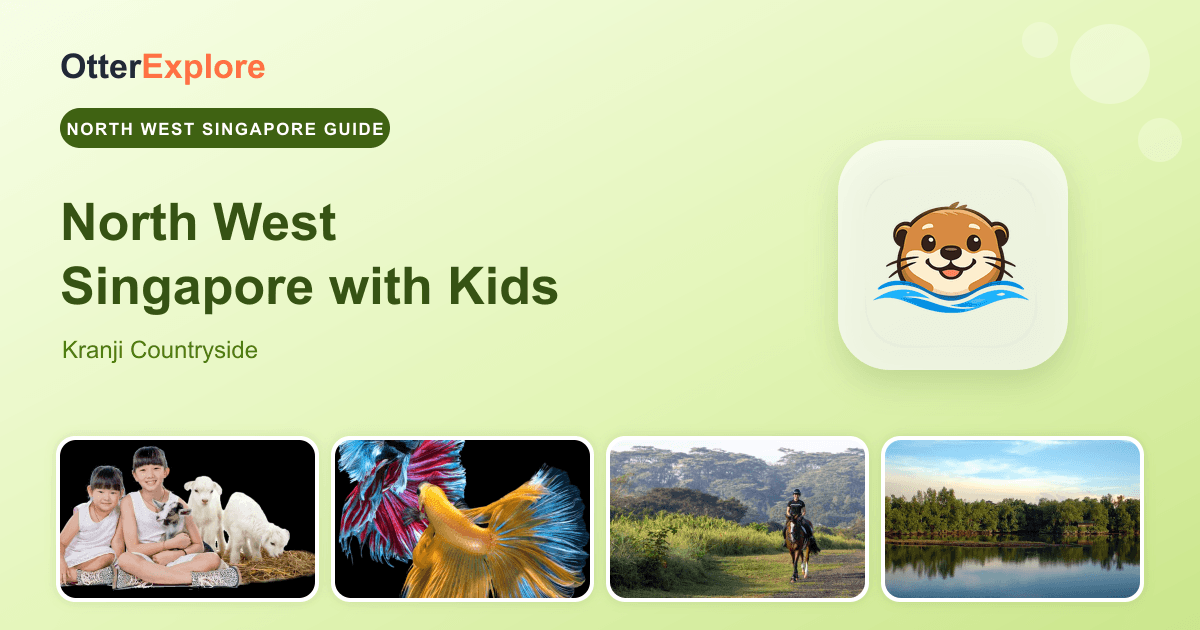 North West Singapore with Kids: Kranji Countryside Family Guide — goat farms, longkang fishing, pony rides and wild crocodiles at Sungei Buloh Wetland Reserve — OtterExplore