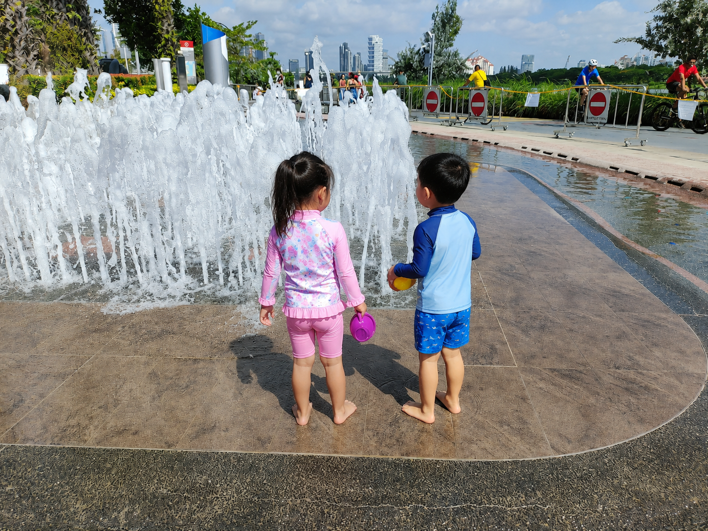 Marina Barrage Water Playground