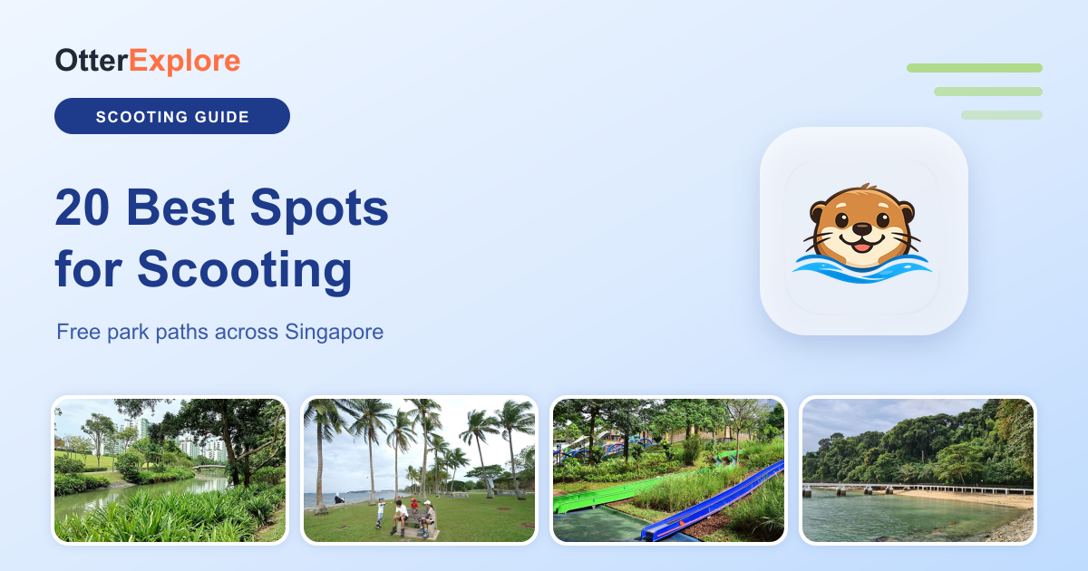 20 Best Spots for Scooting in Singapore with Kids — OtterExplore