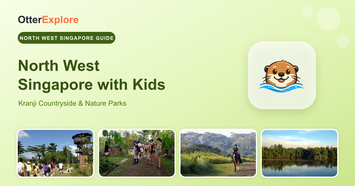 North West Singapore with Kids: Kranji Countryside & Nature Parks Family Guide — goat farms, wild crocodiles, pony rides and Little Guilin's quarry lake — OtterExplore